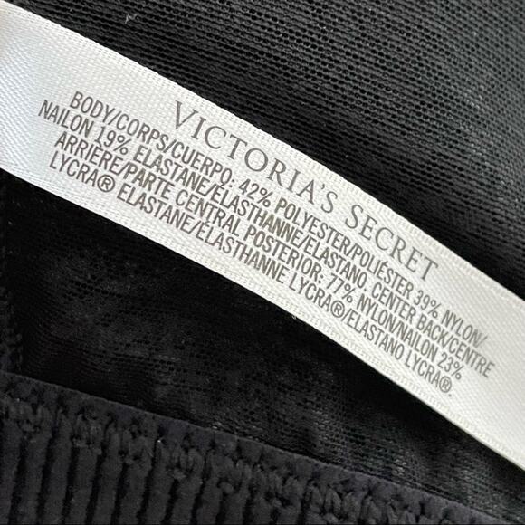 VSX SPORT gray & black zip front high impact racerback sports bra size 32DD - Picture 7 of 7